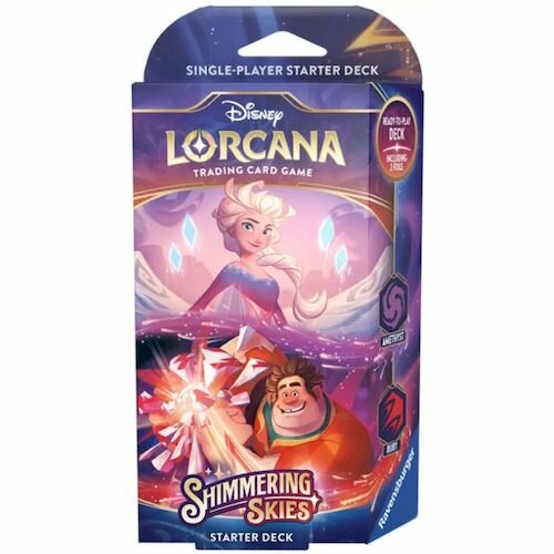 Disney Lorcana TCG: Shimmering Skies (Elsa & Ralph) - Starter Deck