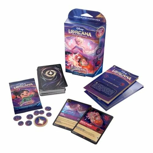 Disney Lorcana TCG: Shimmering Skies (Elsa & Ralph) - Starter Deck