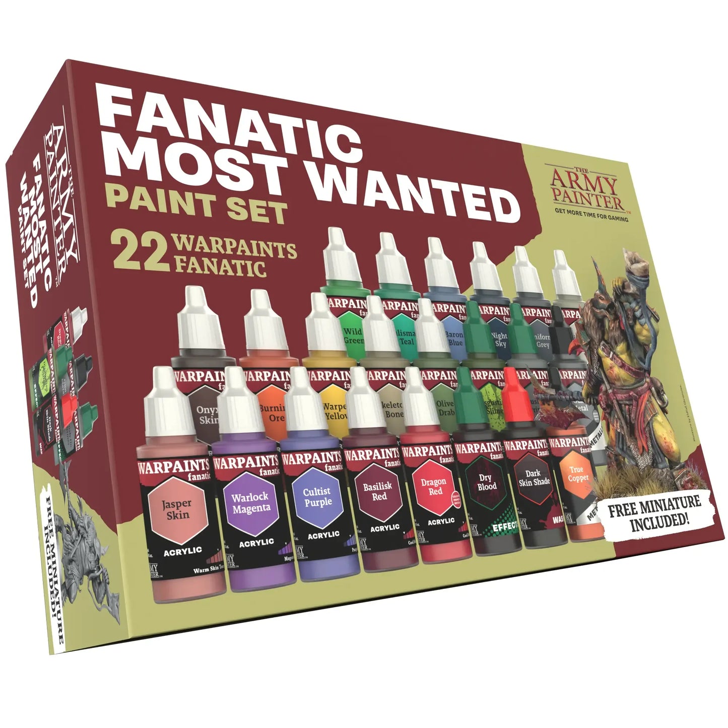 Fanatic Most Wanted Paint Set