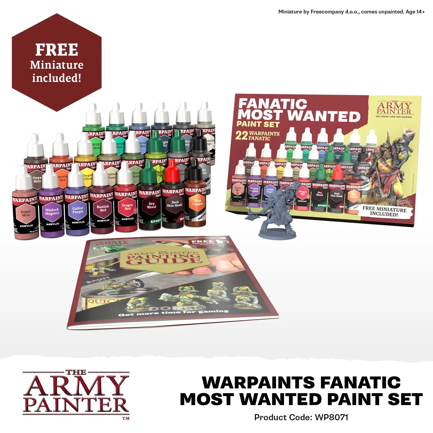 Fanatic Most Wanted Paint Set