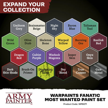 Fanatic Most Wanted Paint Set