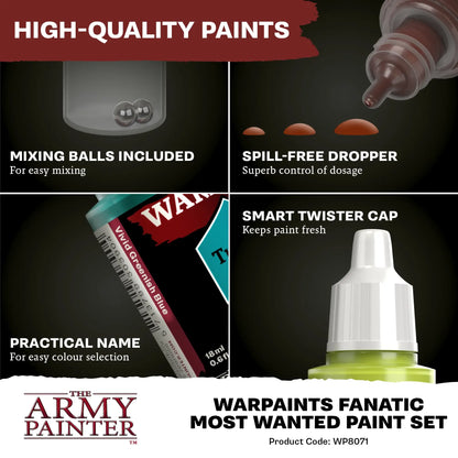 Fanatic Most Wanted Paint Set