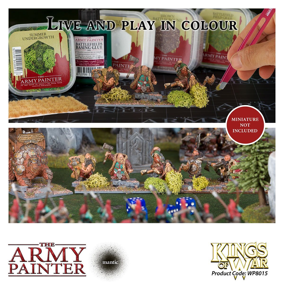 Warpaints Kings of War Dwarfs schilder set