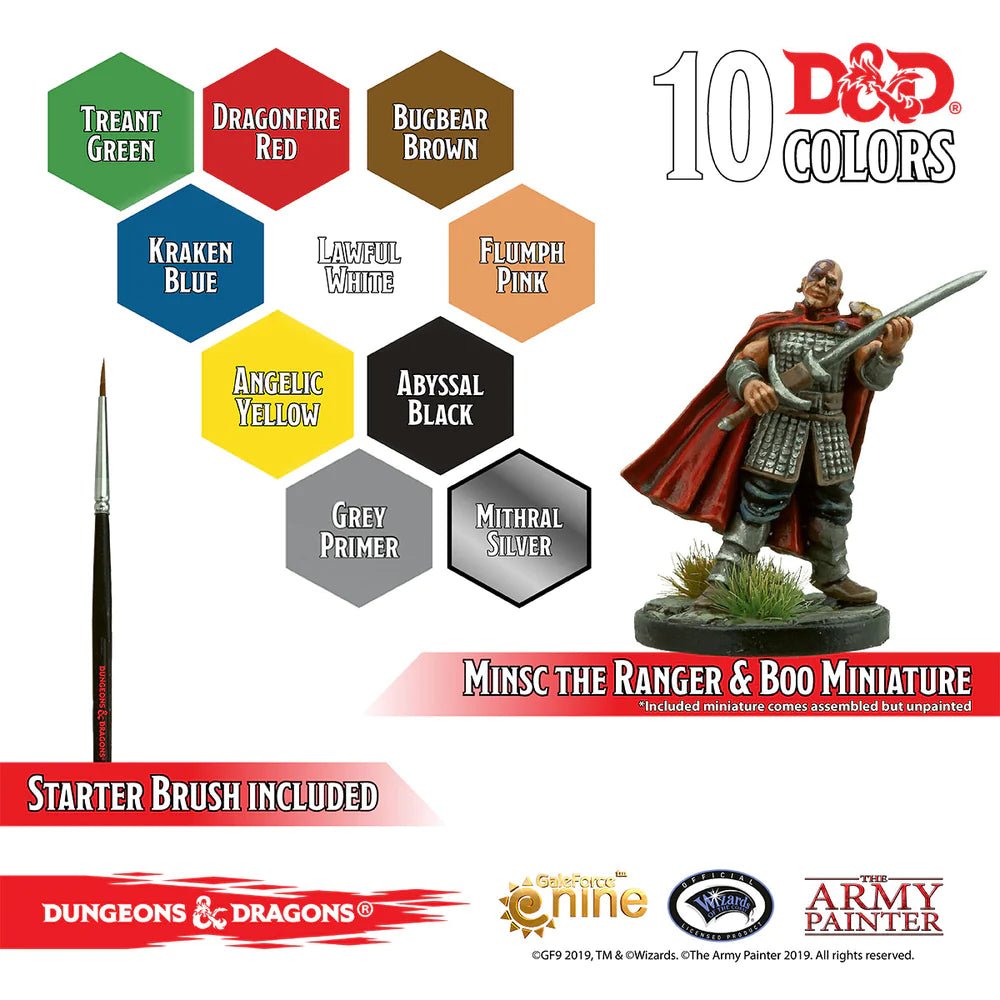 D&D Adventurers Schilder Set (The Army Painter) - Draakestein - 5713799750012