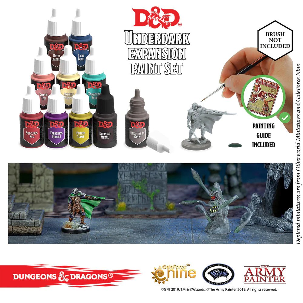 D&D Underdark Schilder Set (The Army Painter) - Draakestein -