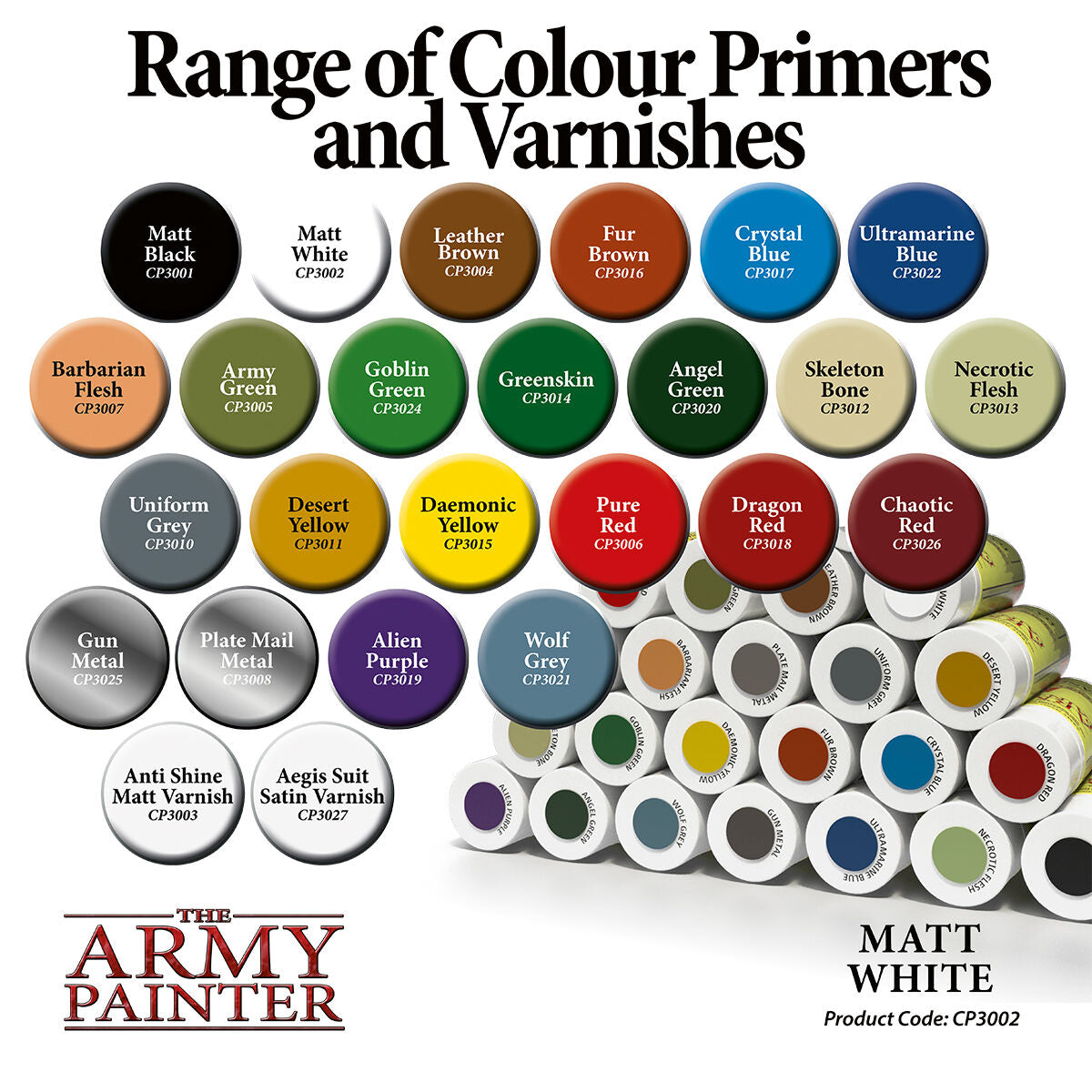 Colour Primer - Matt White (400ml)